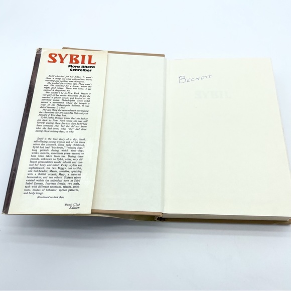 Vintage Book Sybil by Flora Rheta Schreiber 1973 - Picture 4 of 7